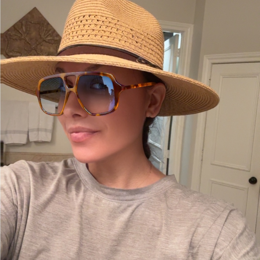 Gigi Pip Stylish Tan Straw Hat